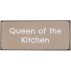 Metalskilt "Queen of the kitchen" - Ib Laursen