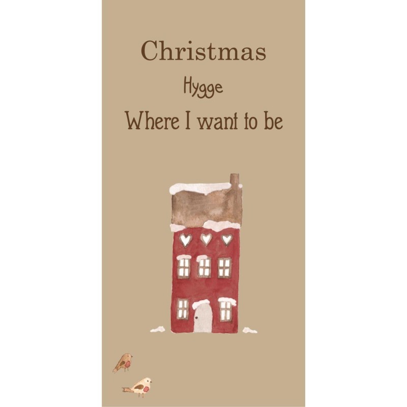 Billede af Servietter "Christmas Hygge Where I want to be" - Ib Laursen 16 stk.