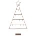 Stander juletræ mørkebrun m/ 12 kroge - Ib Laursen - H: 43,5