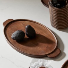Serveringsfad / oval bakke "Cajun" - Nordal