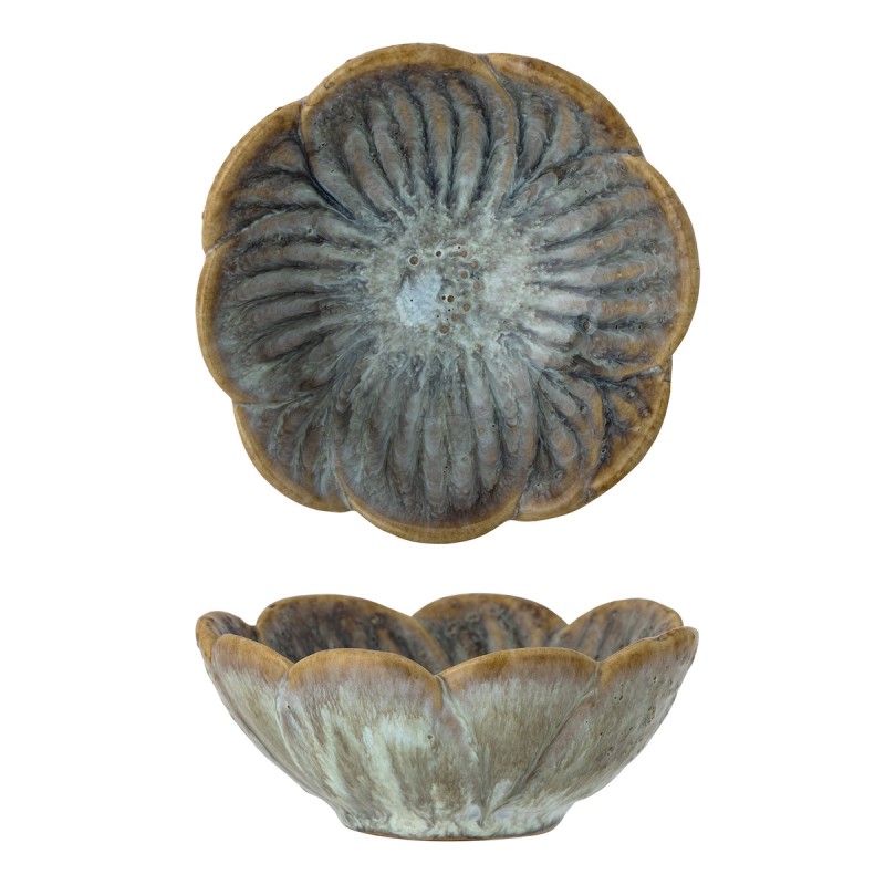 Billede af Skål Adorah blomsterform i grønne farver - Bloomimgville Dia: 12