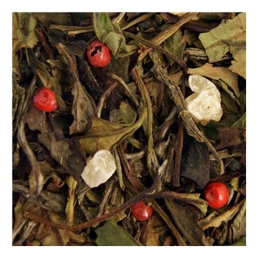 "Tempel te" grøn & hvid - Te & kaffe specialisten 100 g