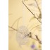 Påskeæg papirklip hvide m/ blomster - Ib Laursen - Vælg ml. 2 forsk.