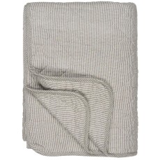 Quilt / Vattæppe - Ib Laursen m/ jordfarvede striber 130x180