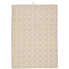 Viskestykke "Naja" m/ lyseblå og rosa blomster - Ib Laursen 50x70