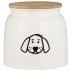 Dåse hvid m/ trælåg til hundemad - Ib Laursen 2,2 ltr.