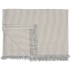 Hammam håndklæde "Asger" m/ støvblå striber - Ib Laursen 100x150