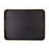 Serveringsbakke "Leyton" sort eg - Bloomingville L: 50