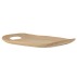 Serveringsbakke "Leyton" natur eg - Bloomingville L: 44