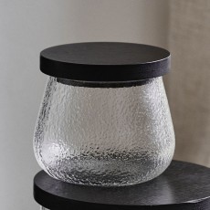 Opbevaringsglas "Plumsi" m/ låg - NORDAL - D: 10 cm