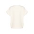 Bluse m/ løse korte ærmer  "MilaSZ" R-N - hvid - Saint Tropez