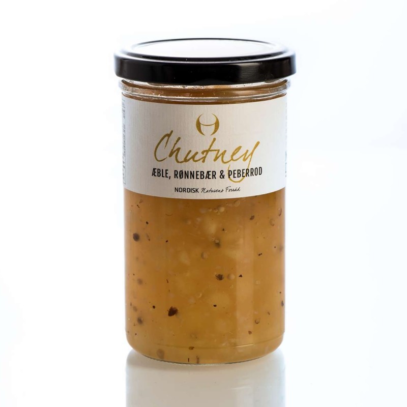 Billede af Chutney m/ æble & rønnebær 275 ml - Nordisk naturens forråd