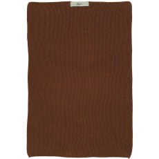 Håndklæde "Mynte" gylden brun strikket - Ib Laursen - 40x60