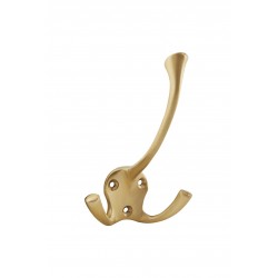 Knage m/ dobbelt knage messing - House Doctor