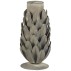 Stage kogle t/ kronelys zinkfinish - Ib Laursen H: 9,3 cm
