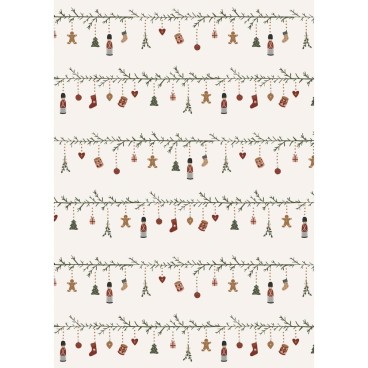 Gavepapir "My Nostalgic Christmas" - Ib Laursen