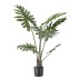 Philodendron plante gøn, kunstig - Bloomingville - H: 84 cm