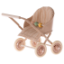 Klapvogn rosa t/ babymus - Maileg