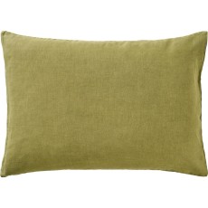 Pudebetræk herbal grøn hør - Ib Laursen 70x50