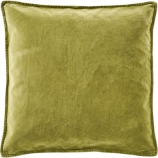 Pudebetræk herbal grøn velour - Ib Laursen 50x50
