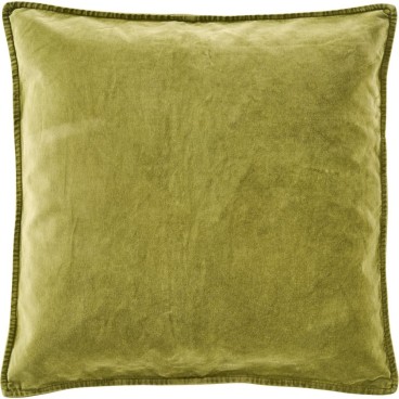 Pudebetræk herbal grøn velour - Ib Laursen 50x50