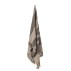 Plaid "Temi" sort og lys brun - Bloomingville 130x160