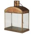 Lanterne "Simon" m/ buet tag & messingfinish - Ib Laursen - H: 32