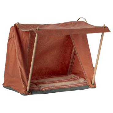 Telt "Happy camper" orange t/ mus - Maileg
