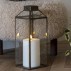 Lanterne "Mysore" m/ messingfinish - House Nordic H: 35