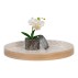 Bakke af bambus & capiz beige - House Nordic L: 40