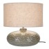 Bordlampe "Oldham" grøn m/ natur skærm - House Nordic H: 44