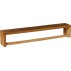 Hylde m/forkant + vendbar til hylde m/tværstang - Ib Laursen - L: 60 cm