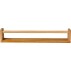Hylde m/forkant + vendbar til hylde m/tværstang - Ib Laursen - L: 60 cm