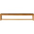 Hylde m/forkant + vendbar til hylde m/tværstang - Ib Laursen - L: 60 cm
