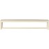 Hylde m/forkant + vendbar til hylde m/tværstang - Ib Laursen - L: 60 cm