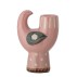 Lysestage "Trudy" rosa fugl - Bloomingville H: 12,5