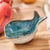 Skål Ocean Blue mellem fiskeformet - Ib Laursen - L: 20 cm