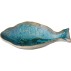 Skål Ocean Blue mellem fiskeformet - Ib Laursen - L: 20 cm