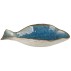 Skål Ocean Blue mellem fiskeformet - Ib Laursen - L: 20 cm