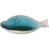Skål Ocean Blue stor fiskeformet - Ib Laursen - L: 32 cm