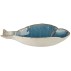 Skål Ocean Blue stor fiskeformet - Ib Laursen - L: 32 cm