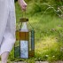 Lanterne kobber m/ farvet glas "Drew" - Bloomingville - H: 38 cm