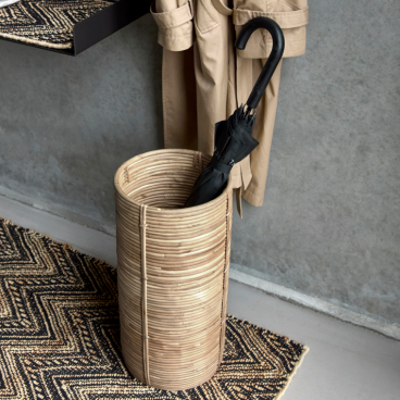 Kurv / paraplyholder "Bella" rattan natur - House Doctor H: 50