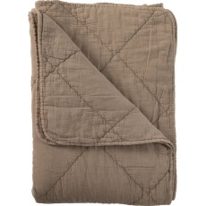 Quilt / Vattæppe mørk sand - C'est Bon 140x200