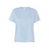 T-shirt "HagaSZ" lys blå m/ glimmer - Saint Tropez