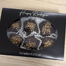 Hansens romkugler - 6 stk. m/ mørk chokolade