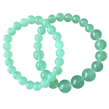 Armbånd - Friihof + Siig - m/ pastel grøn perler