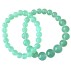 Armbånd - Friihof + Siig - m/ pastel grøn perler