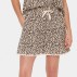 Shorts  "KirbySZ" m/ leopard mønster og blondekant - Saint Tropez