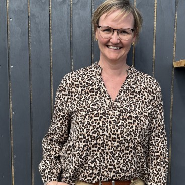Bluse "EdaSZ" leopard mønster - Saint Tropez